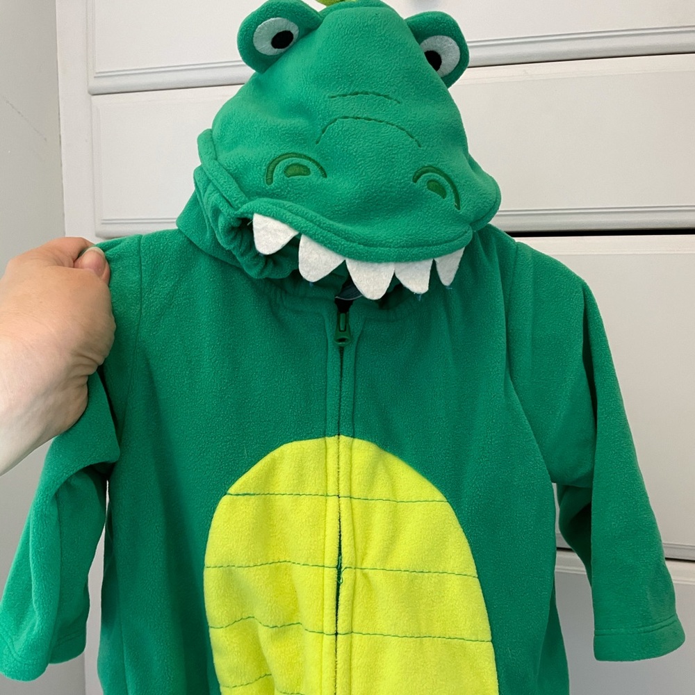 Alligator/ Dino hoodie